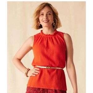 Matilda Jane Vibrant Orange Tank Top